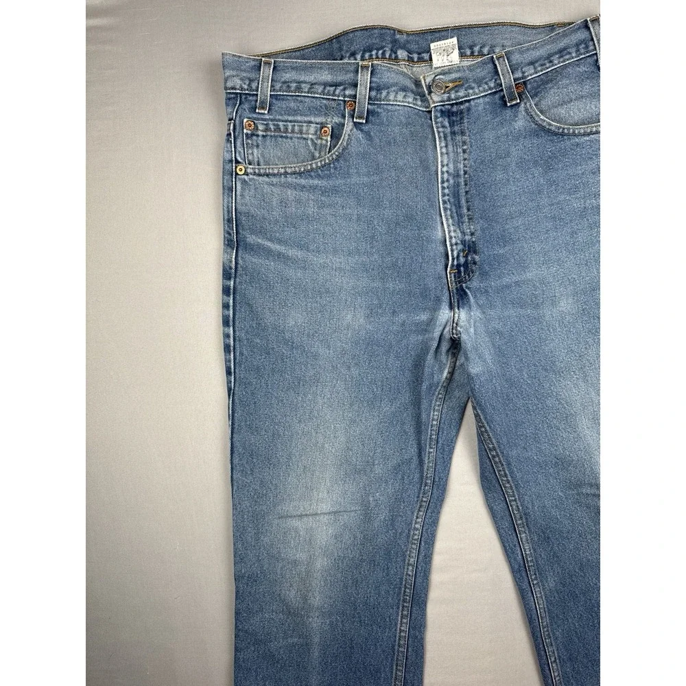 Vintage 90s Levi's 517 Boot Cut Jeans 36x29 Red Tab USA Made